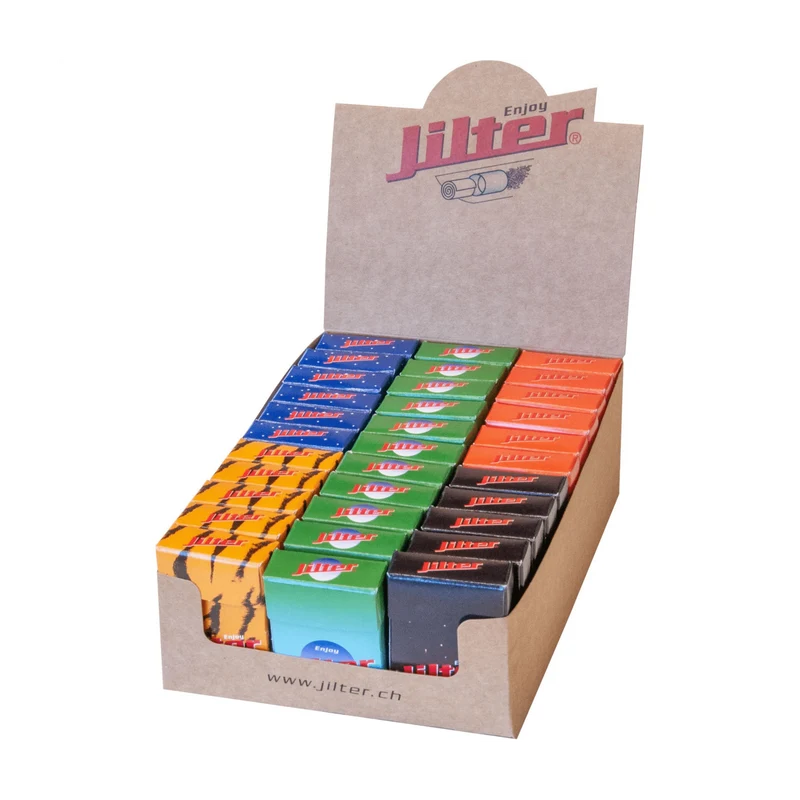 Jilter Display-Box Eco – Zigarettenfilter 6mm, Display 33 x 42 Stück