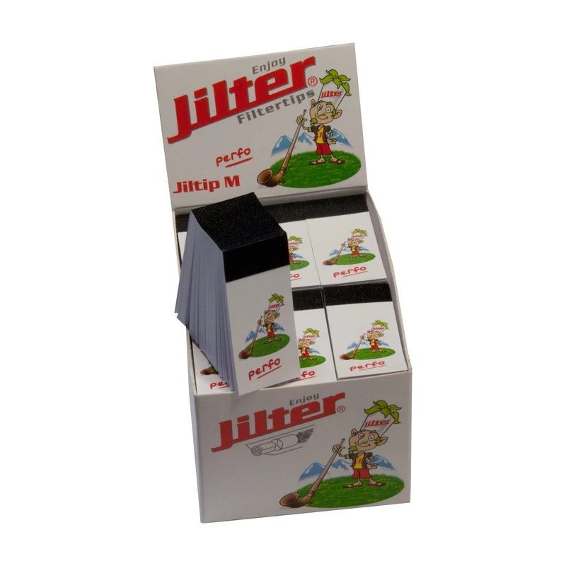 Jilter Jiltip M Fat Perfo – Filtertips aus Papier, 1 Stück