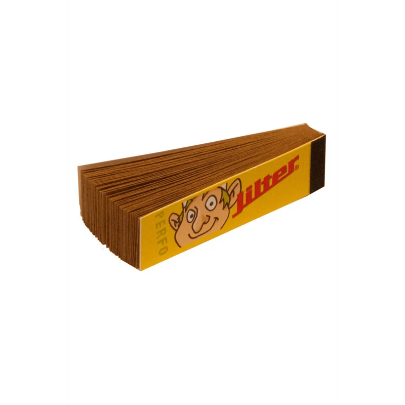 Jilter Jiltip S Unbleached Perfo – Filtertips, 28x45 Stück