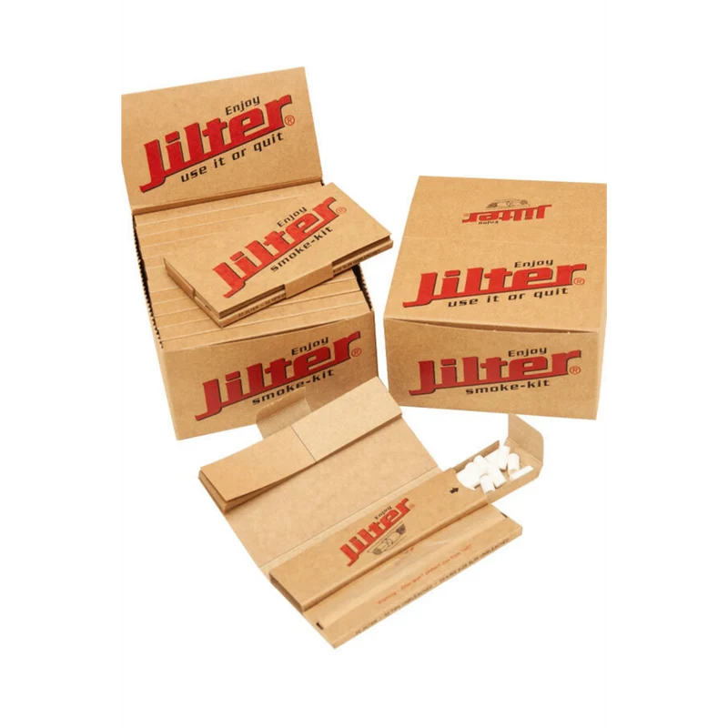 Jilter Smoke-Kit - Papers, Tips & Jilter (12 Kits)