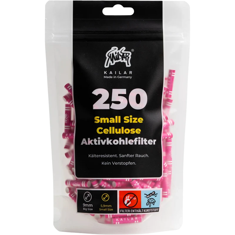 Kailar 250 Slim Pink – Aktivkohlefilter 5.9mm