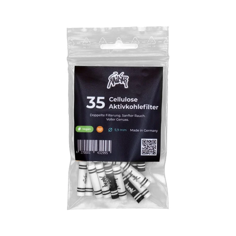Kailar 35 Slim Mix – Aktivkohlefilter 5.9mm, 10er Display