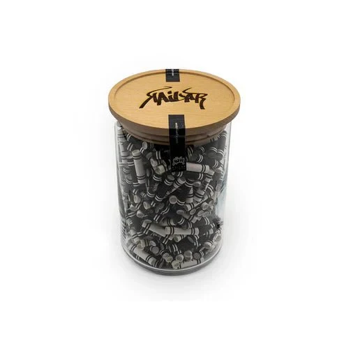 Kailar 500 Slim Black & White – Aktivkohlefilter im Glas
