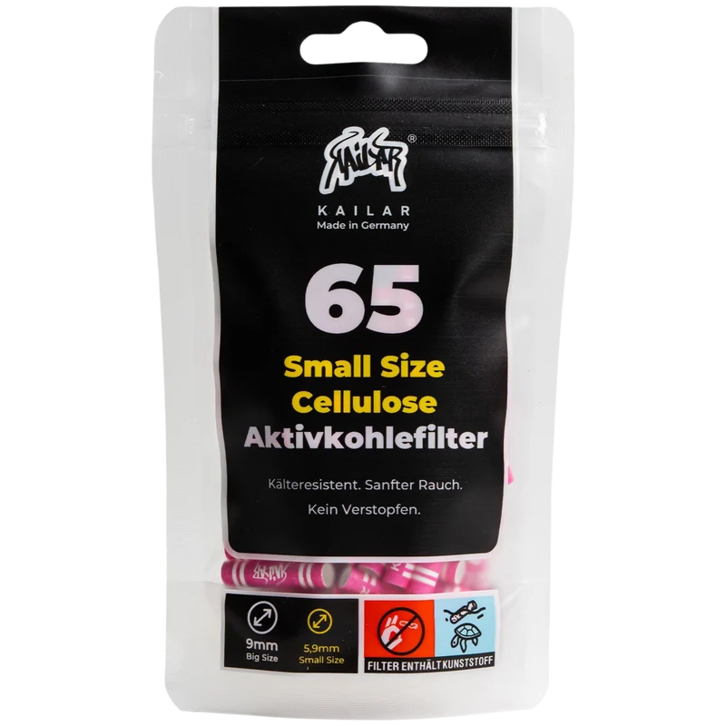 Kailar 65 Slim Pink – Aktivkohlefilter 5.9mm