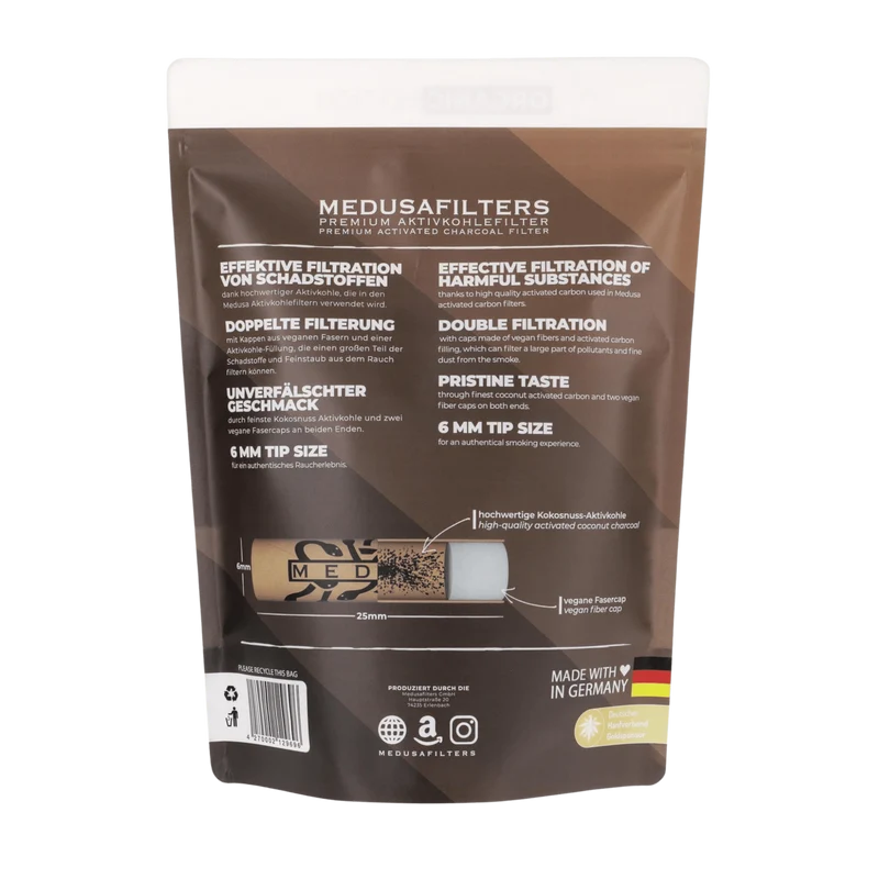MedusaFilters - 1000er Pack - ORGANIC