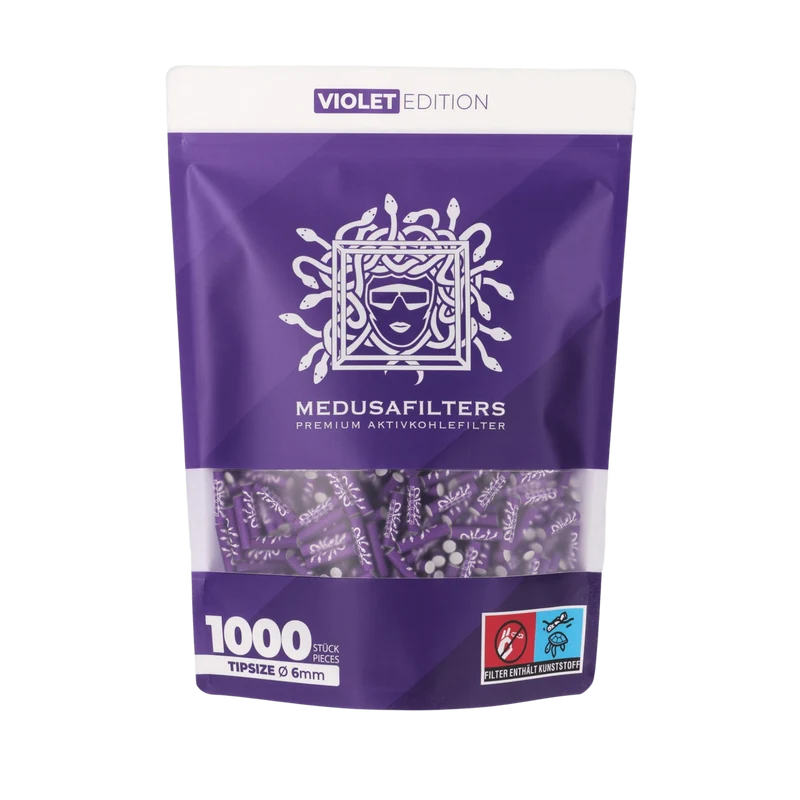 MedusaFilters - 1000er Pack - VIOLET