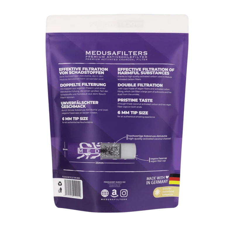 MedusaFilters - 1000er Pack - VIOLET