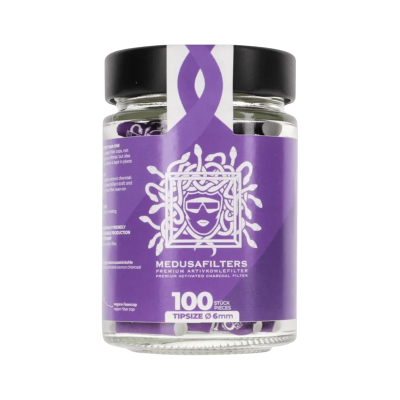 MedusaFilters - 100er Glas - VIOLET
