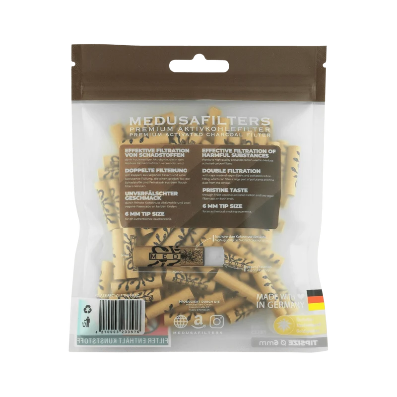 MedusaFilters - 100er Pack - ORGANIC