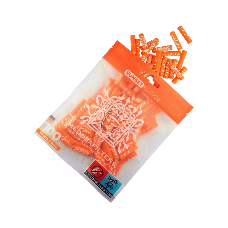 MedusaFilters - 100er Pack - SUNSET