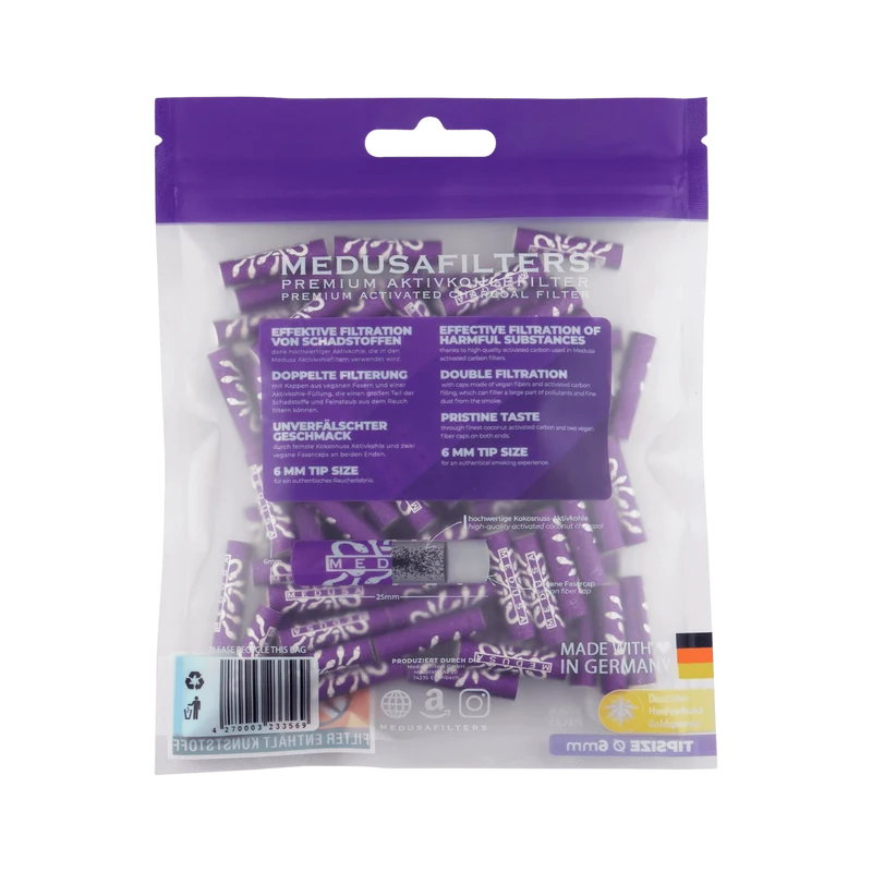 MedusaFilters - 100er Pack - VIOLET