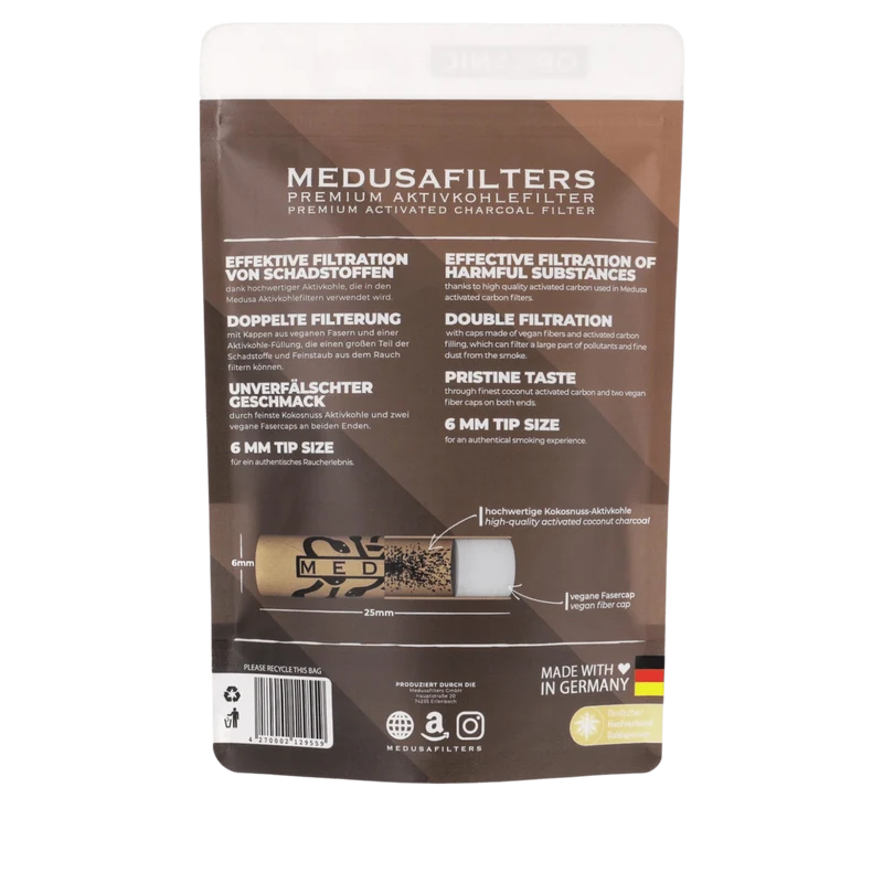 MedusaFilters - 250er Pack - ORGANIC