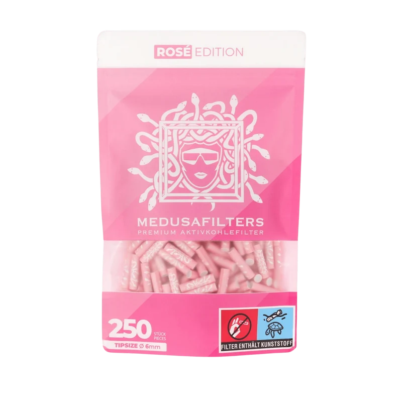 MedusaFilters - 250er Pack - ROSÉ