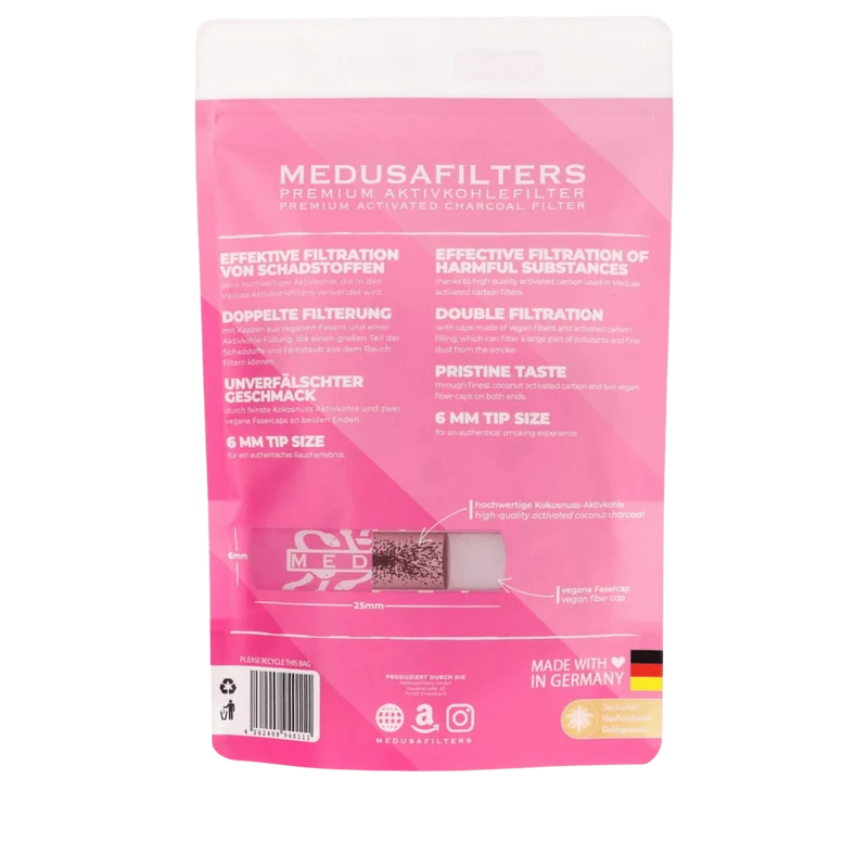 MedusaFilters - 250er Pack - ROSÉ