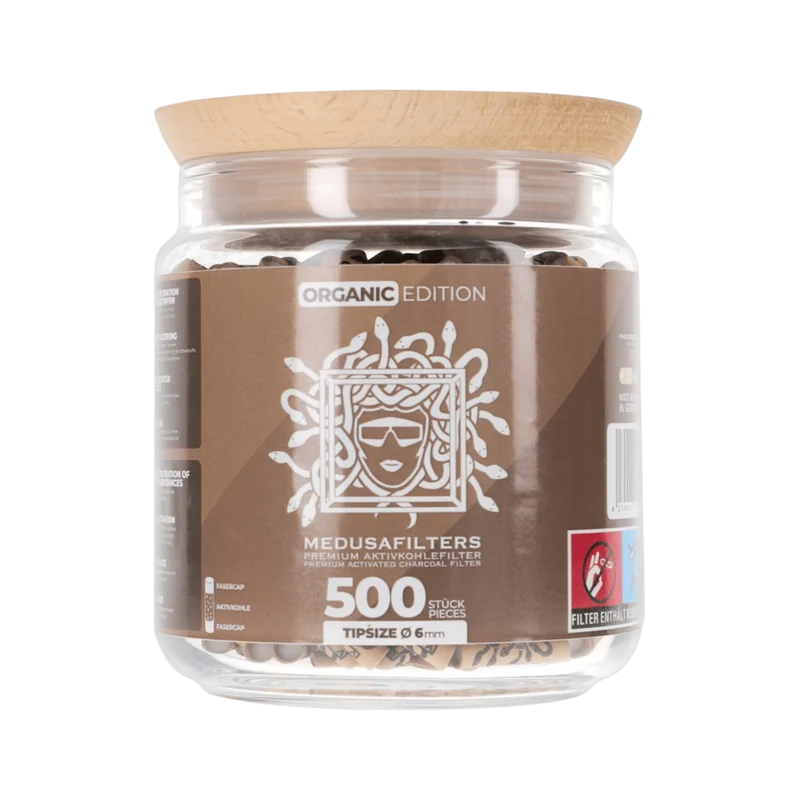 MedusaFilters - 500er Glas - ORGANIC