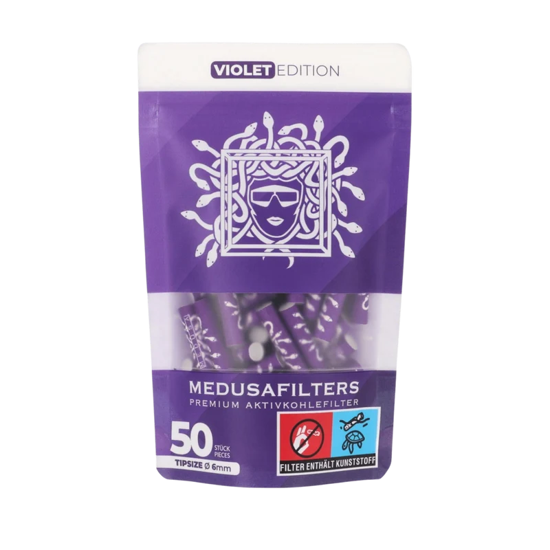 MedusaFilters - 50er Pack - VIOLET