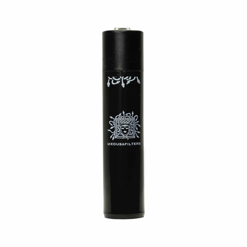 MedusaFilters Clipper Feuerzeug Black Edition – 48er Display