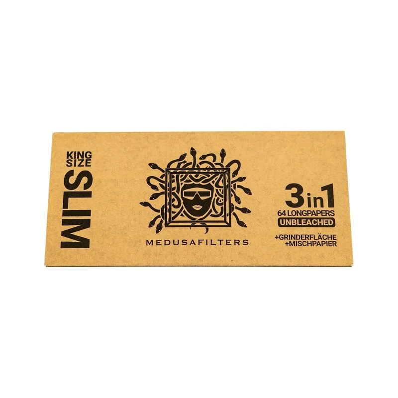 MedusaFilters Papers 3 in 1 – Longpapers + Tray, 16er Box
