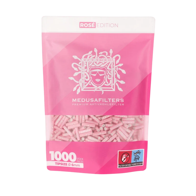 MedusaFilters - 1000er Pack - ROSÉ