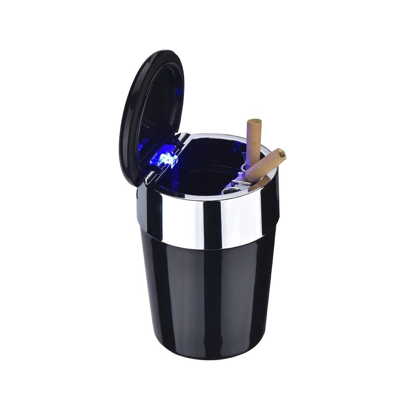 Champ Metallic Auto Aschenbecher mit LED – 6er Display