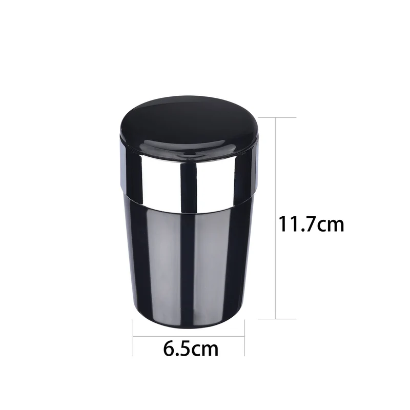 Champ Metallic Auto Aschenbecher mit LED – 6er Display