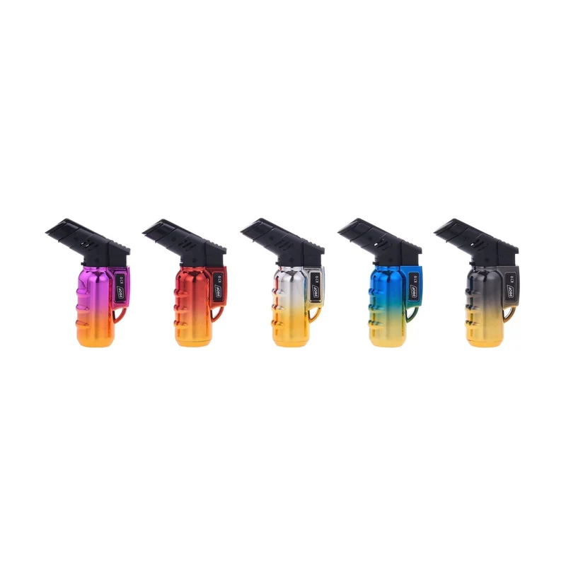 PROF Metallic Clap Jetflame Blue – Jet Feuerzeug, 20er Display