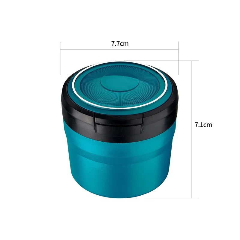 Champ Mini Auto Aschenbecher mit LED – 6er Display