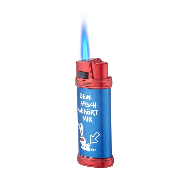Champ NIC Funny Bunny – Feuerzeug blaue Flamme, 12er Display