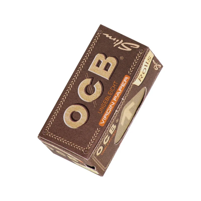 OCB Rolls Virgin Slim Unbleached (24 Stk.)