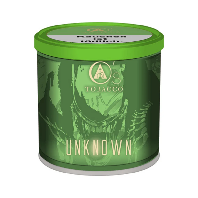 O's Tobacco Unknown Shisha Tabak 200g – Virginia & Oriental Blend