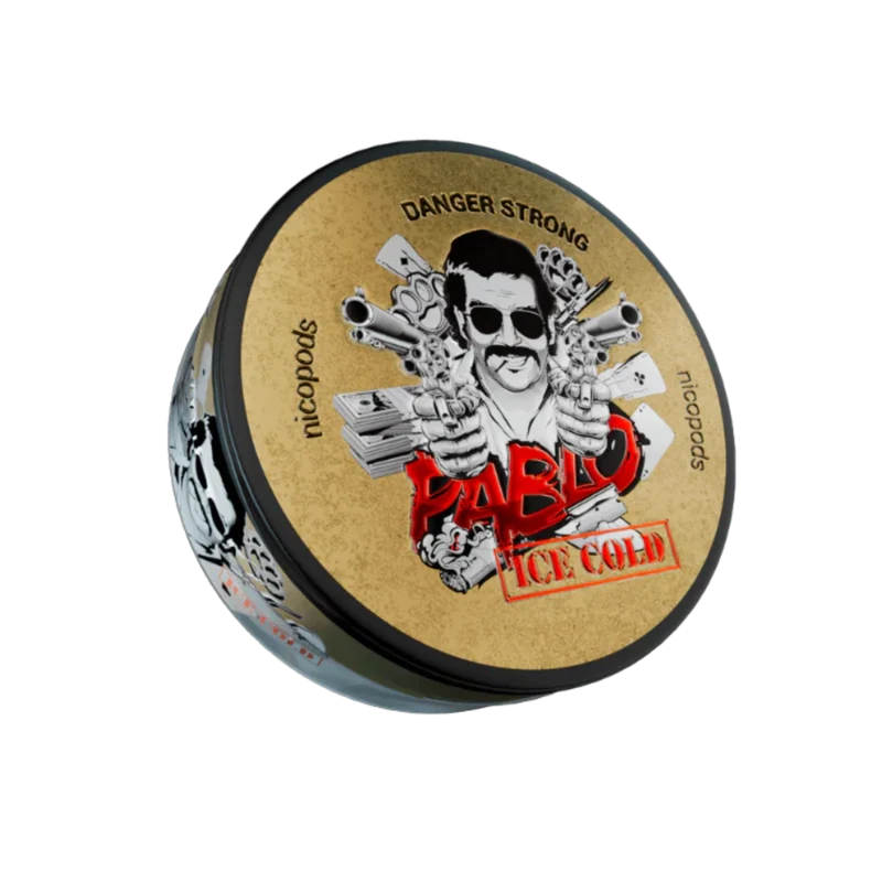 Pablo Ice Cold – All White Snus Nikotin Pouches, 16g