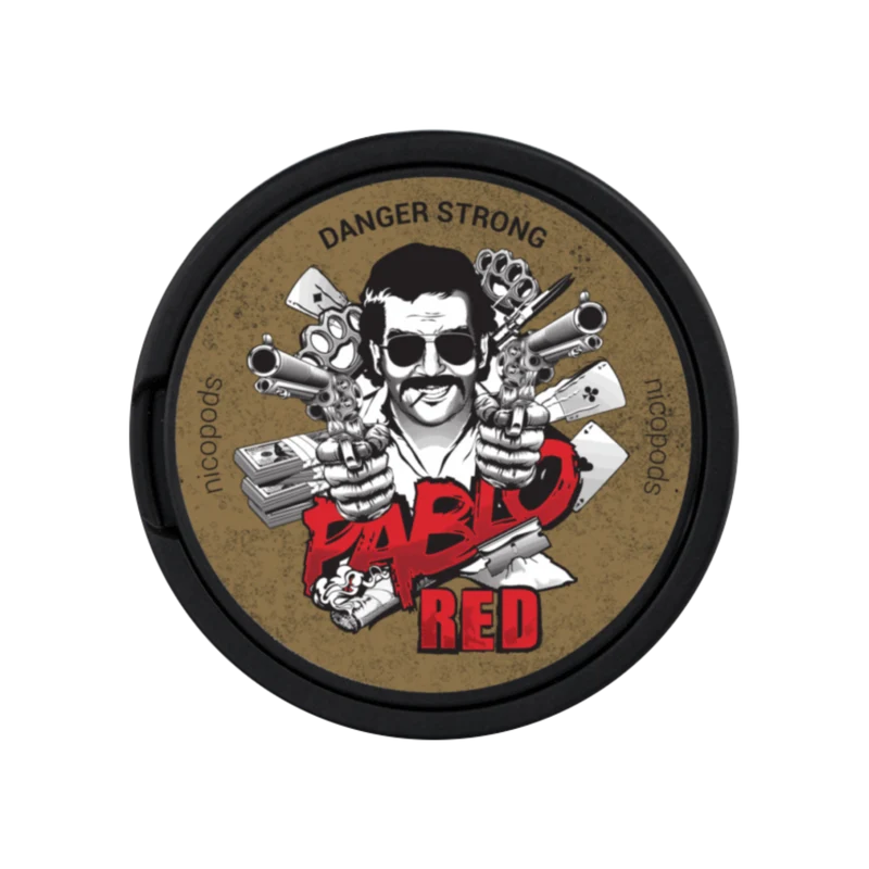 Pablo Red – All White Snus Nikotin Pouches, 16g