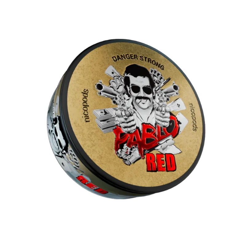 Pablo Red – All White Snus Nikotin Pouches, 16g