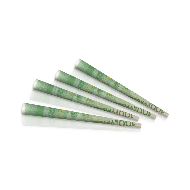 Power Papers 100 Euro – King Size Cones, Box 24x4 Stück