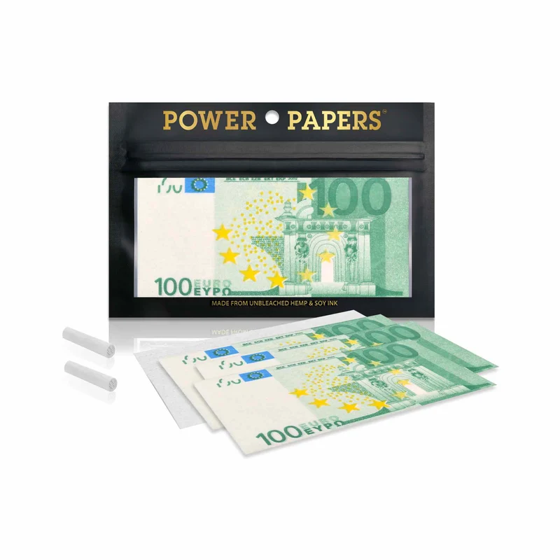 Power Papers - Euro - KS + Tips (1 x 12 Leaves)