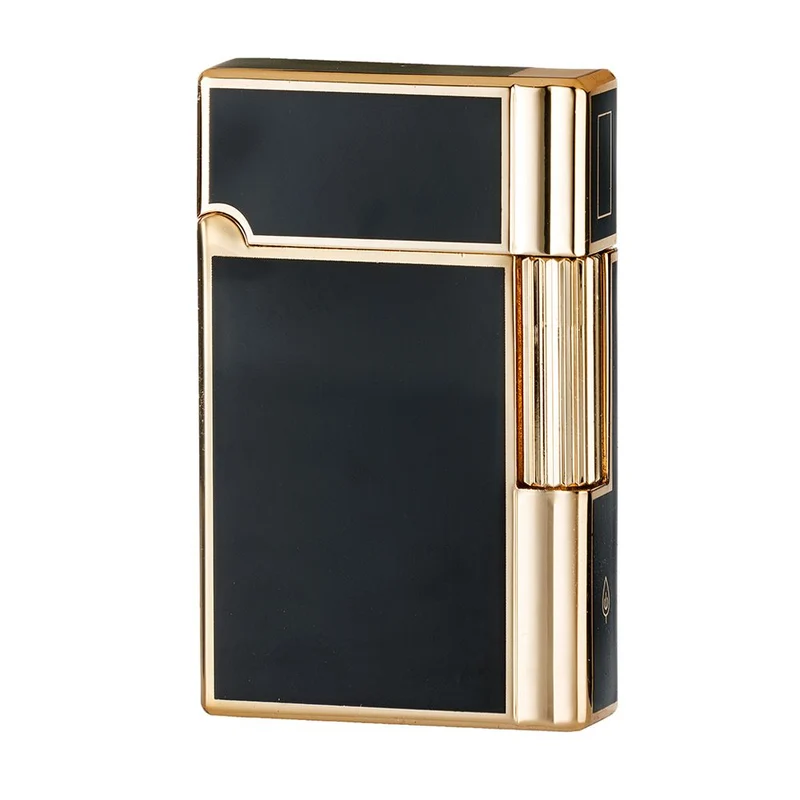 Eurojet Gender Classic Lighter - Gaslighter med Sten - Sort Guld