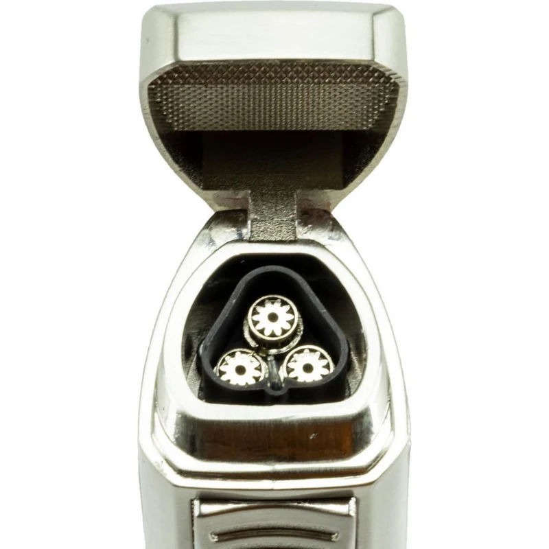Cigar Lighter PASSATORE "Tobago" 3 Jet Flammer - GM Satin