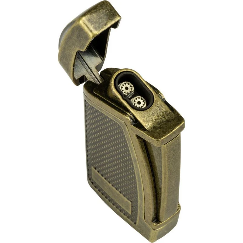 Cigar Lighter PASSATORE "Bogota Antik" med 2 Jet Flammer