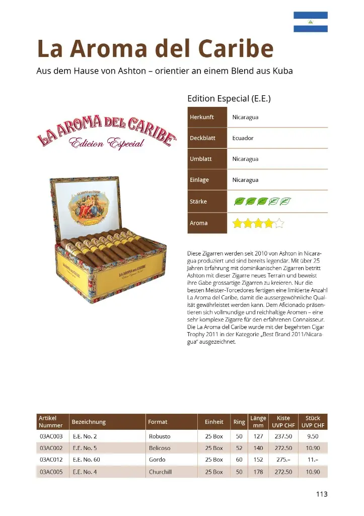 La Aroma del Caribe Edition Especial No. 5