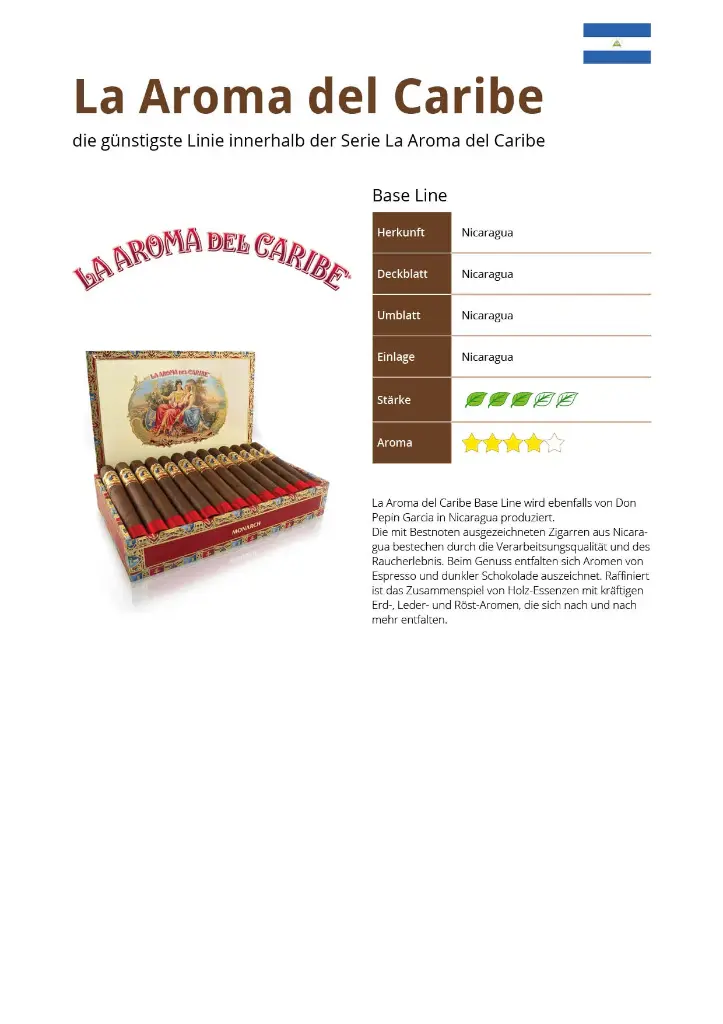 La Aroma del Caribe Base Line Robusto