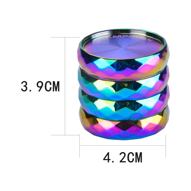 Champ High Rainbow Diamond Grinder – 4-teilig, 42 mm