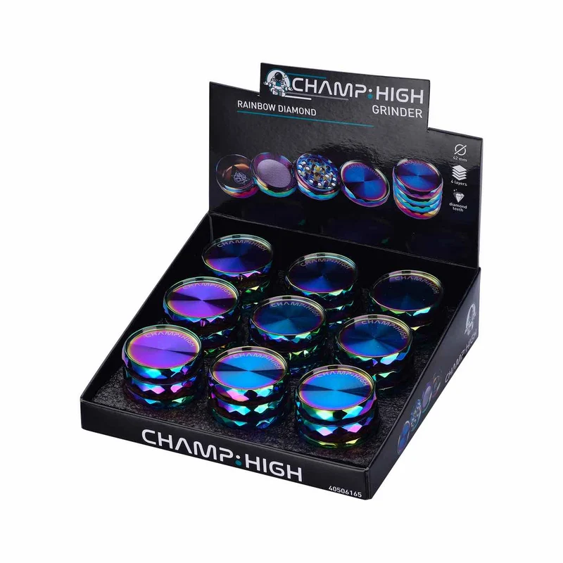 Champ High Rainbow Diamond Grinder – 4-teilig, 42 mm