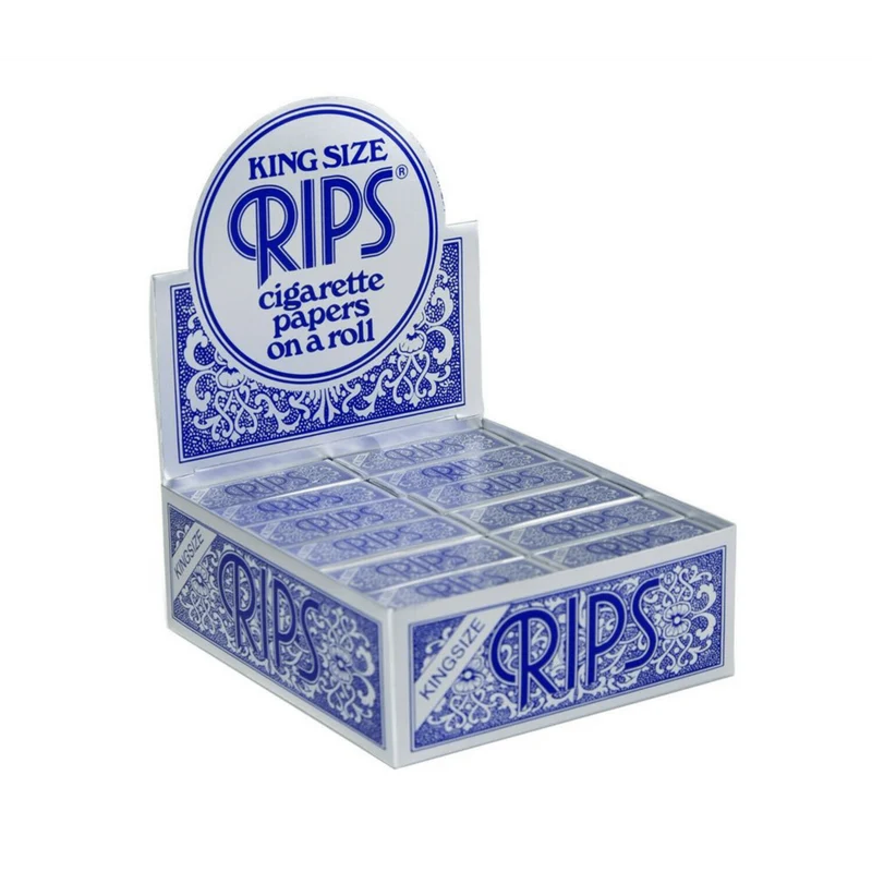 Rips Blau King Size Rolls – Papers auf Rolle, 24 Stk.