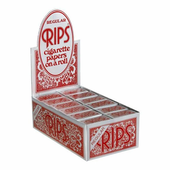 Rips Rot Regular Rolls – Papers auf Rolle, 24 Stk.