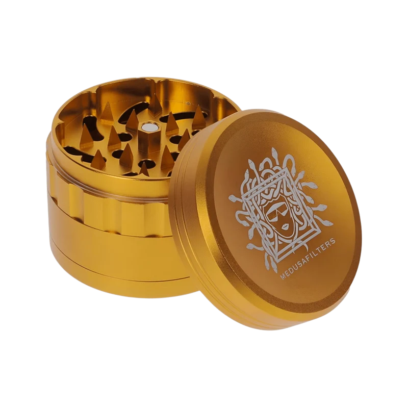 MedusaFilters Keramik Spike Grinder Orange – 4-teilig, 64 mm
