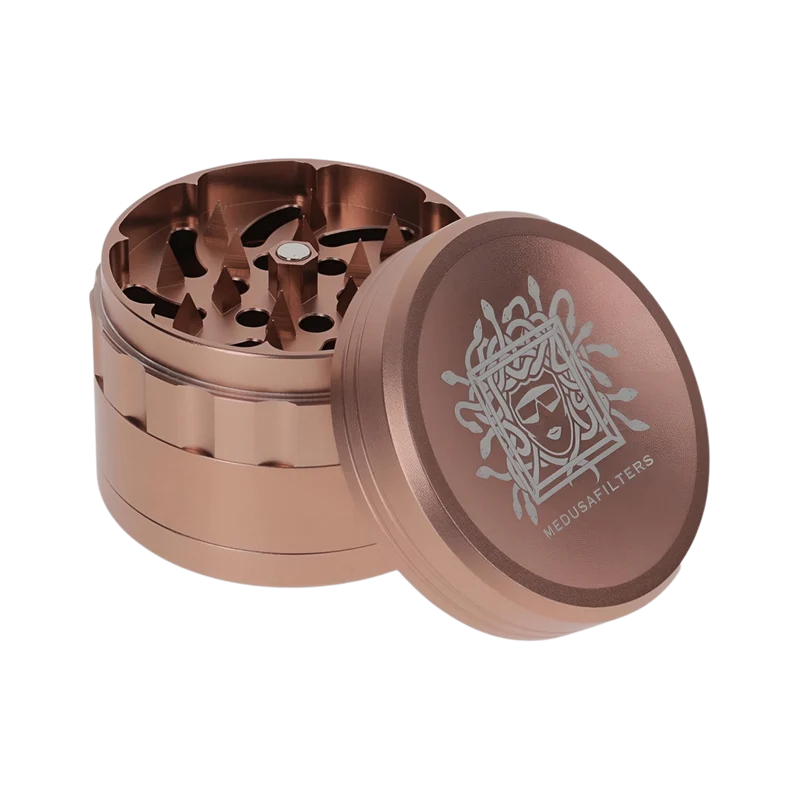 MedusaFilters Keramik Spike Grinder 64 mm 4-teilig - Rosé