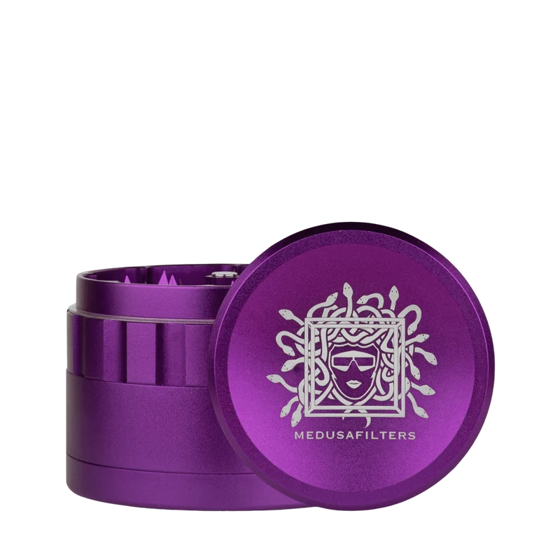 MedusaFilters Keramik Spike Grinder 64 mm 4-teilig - Violet