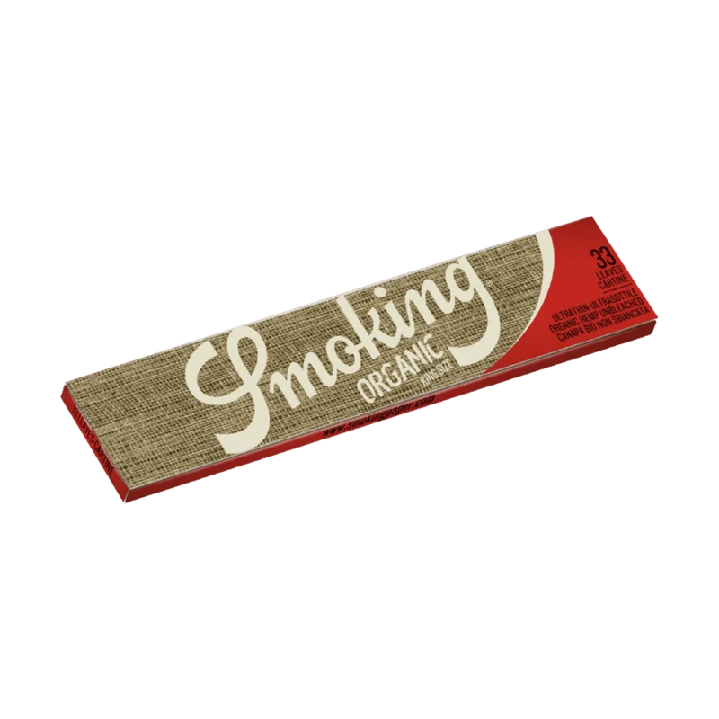 Smoking Organic King Size Papers – Display, 50 Hefte à 33 Blatt