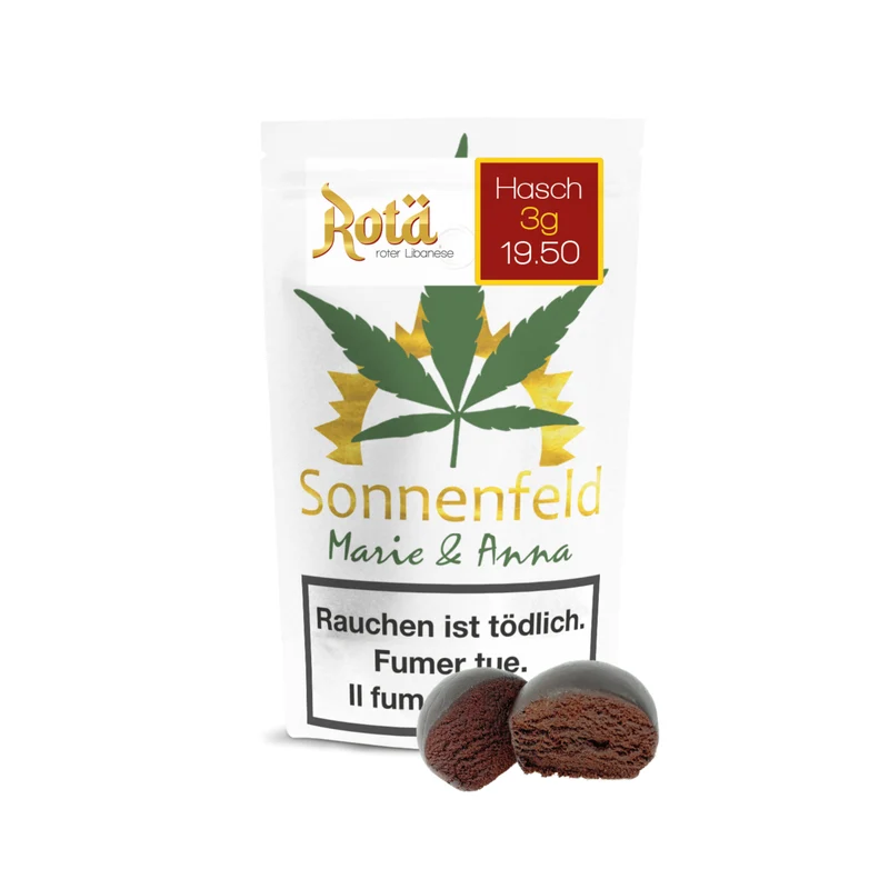 Sonnenfeld CBD - Hasch - roter Libanese 3g