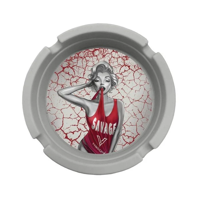 V Syndicate Dank Diva – Silikon Aschenbecher 8cm